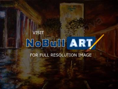 Oil Paintings - Holiday Inn - Oil On Canvas Panel